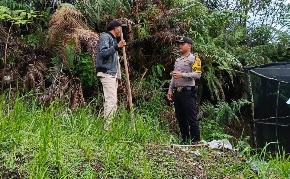 Cegah Karhutla, Personil Polsek Onan Ganjang Melaksanakan Patroli Presisi