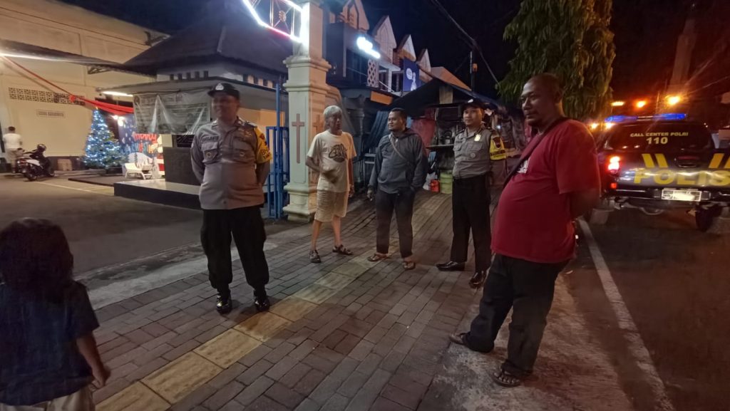 Patroli di Bulan Ramadhan, Polsek Sukoharjo Kota Sasar Tempat Keramaian