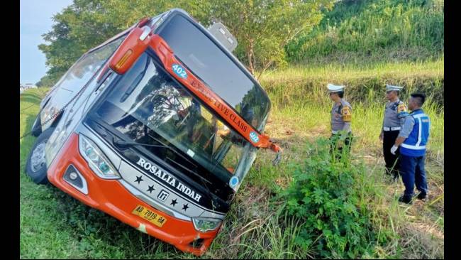 Sopir Bus Rosalia Indah Diamankan Usai 7 Tewas di Kecelakaan